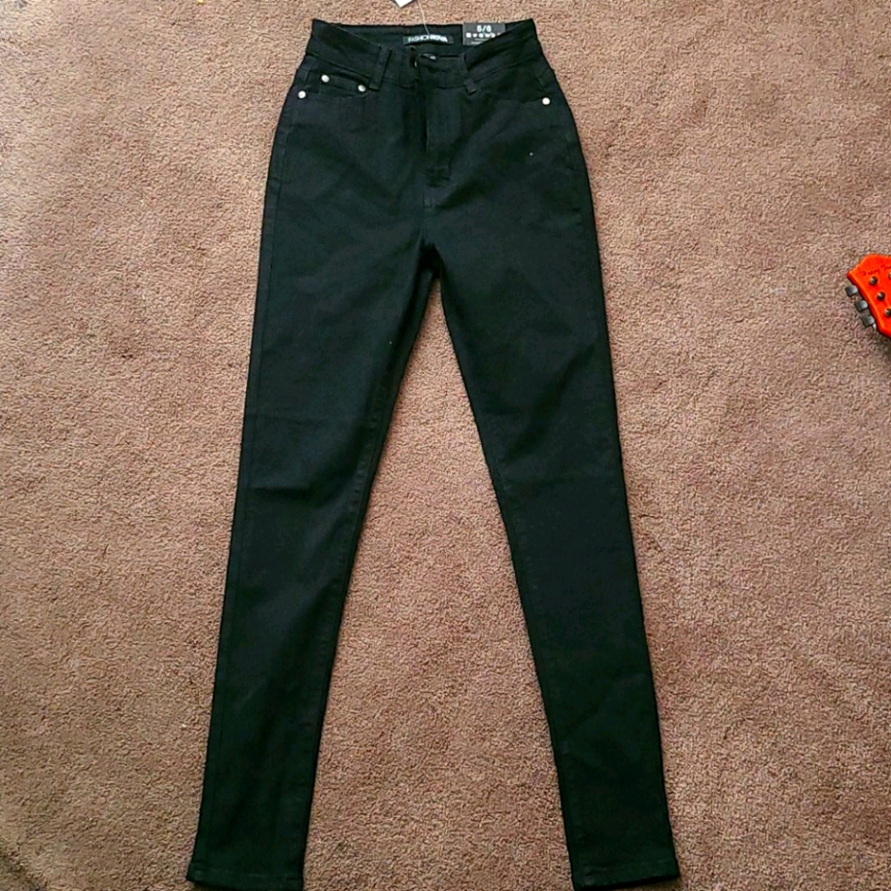 Fashion Nova Jeans black